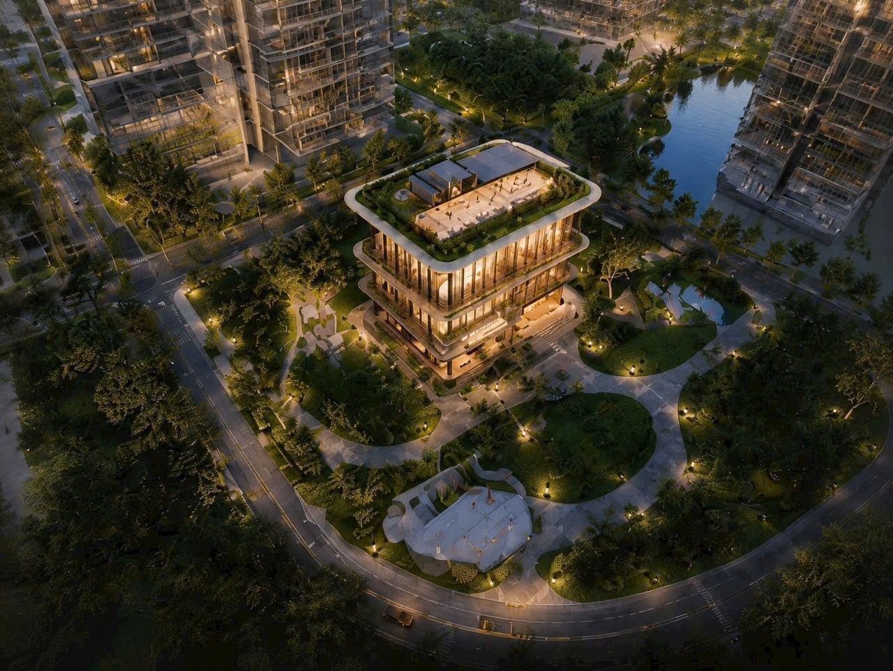Clubhouse nhìn từ trên cao